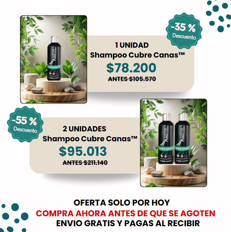 Shampoo Cubre Canas - Secreto de Ángeles™